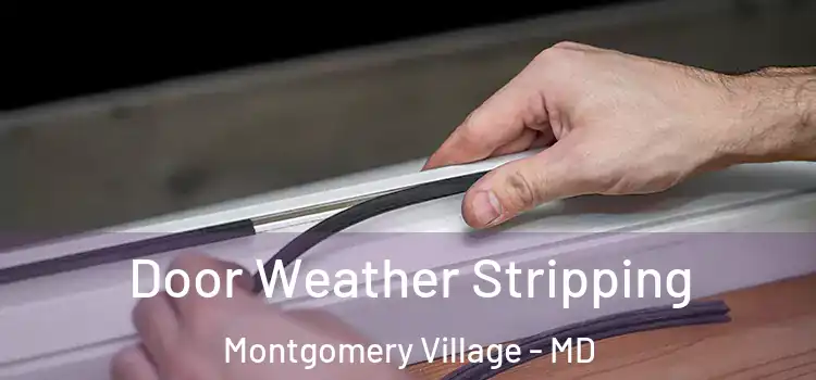  Door Weather Stripping Montgomery Village - MD