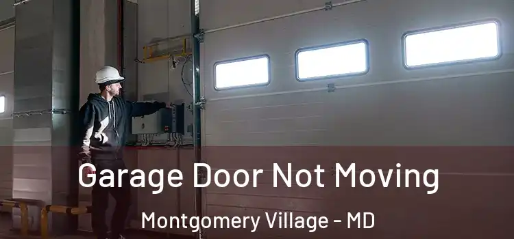  Garage Door Not Moving Montgomery Village - MD
